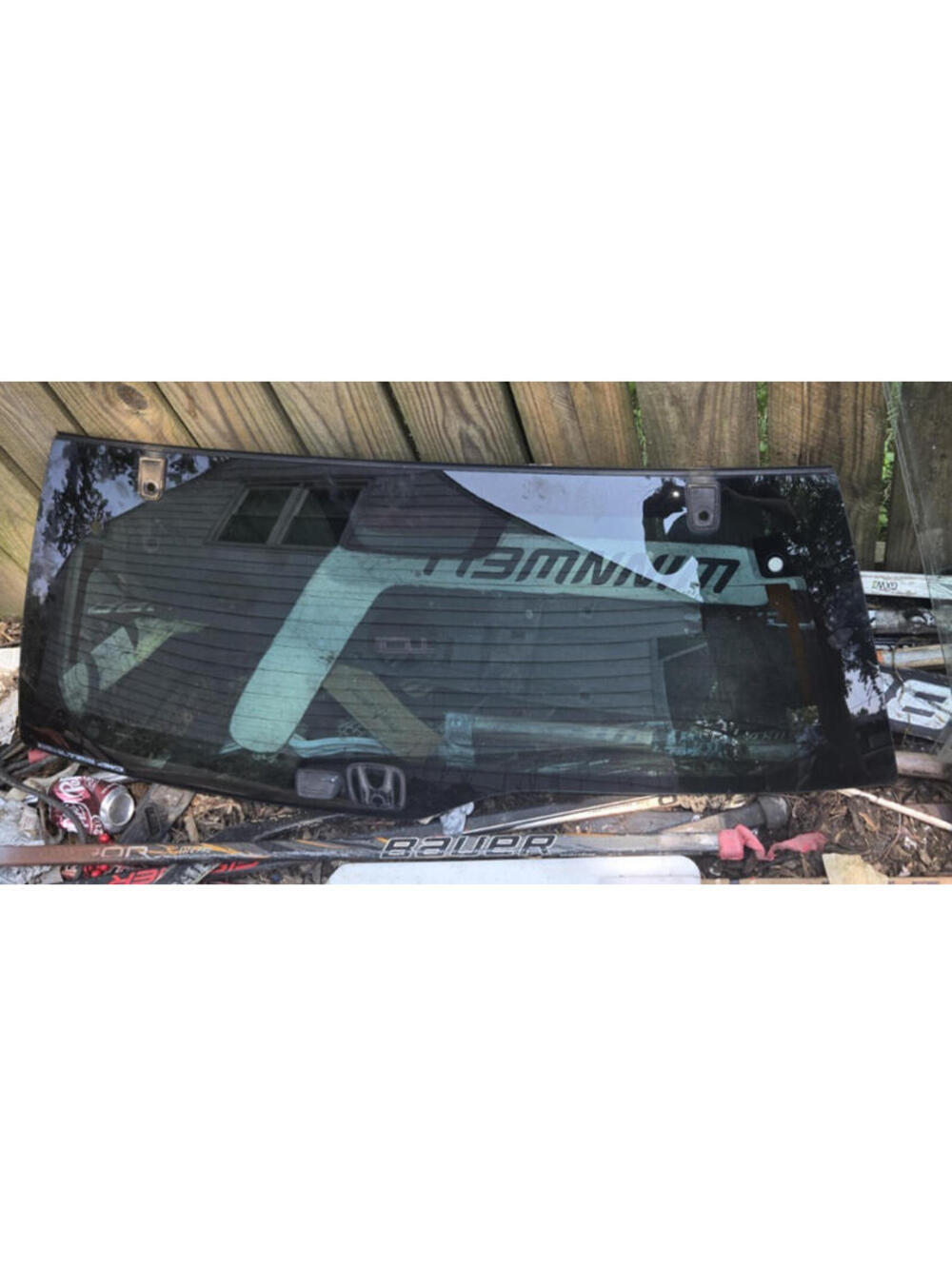 Heated Rear Liftgate Back Window Glass For 2002-2006 Honda CR-V Factory tint